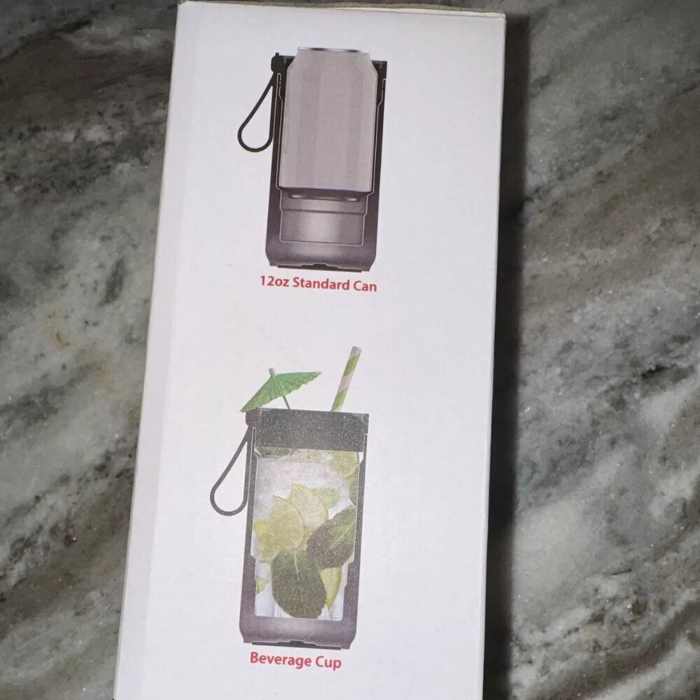 Carnival Cruise Line PREMIER Players Club 4 in 1 Beverage / Drink Holder NIB - Picture 3 of 5
